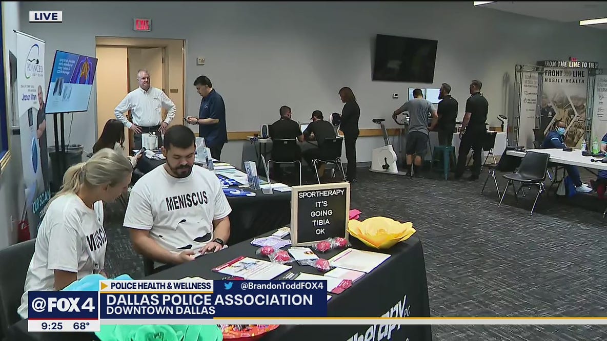 Tragedy inspires health fair for Dallas first responders